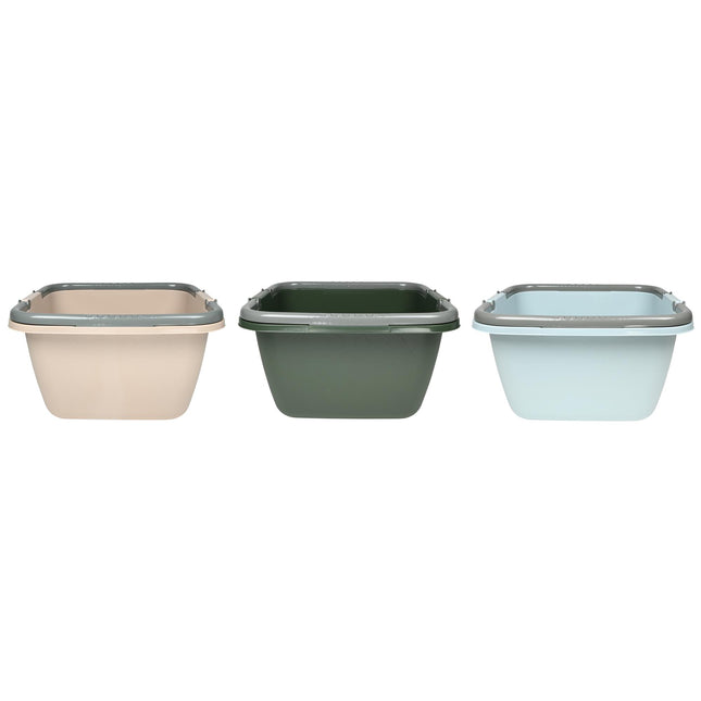 Teil 18 ltr 39 x 39 x 22 cm + handvatten mix – Afmetingen 39 x 39 x 22 cm, Inhoud 18 liter