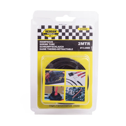 Krimpkous 13 mm x 2 m - Voor Kabelbescherming en Isolatie!