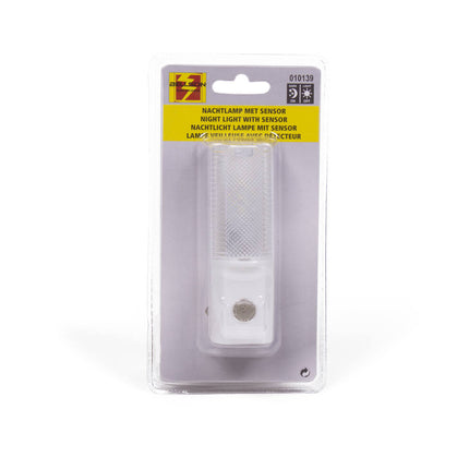 Nachtlamp 3 LED Sensor, 230V, Compact, Automatisch voor Slaapkamer.
