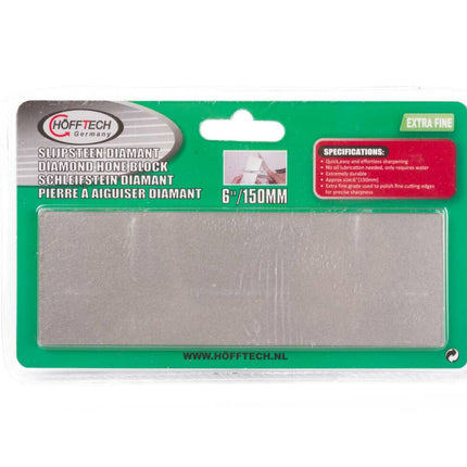 Slijpsteen Diamant 6" Extra Fijn voor Messen & Scharen Slijpen