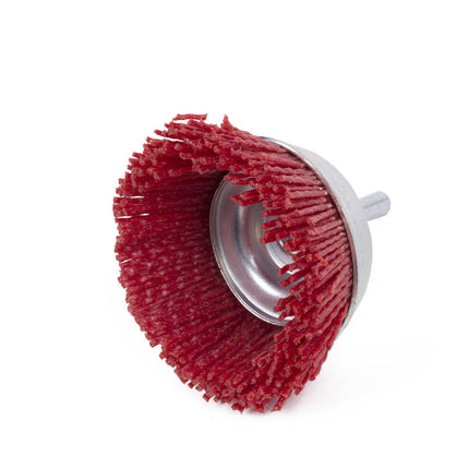 Nylon Borstel Kom 65mm voor Boormachine, Ontbramen Hout & Metaal