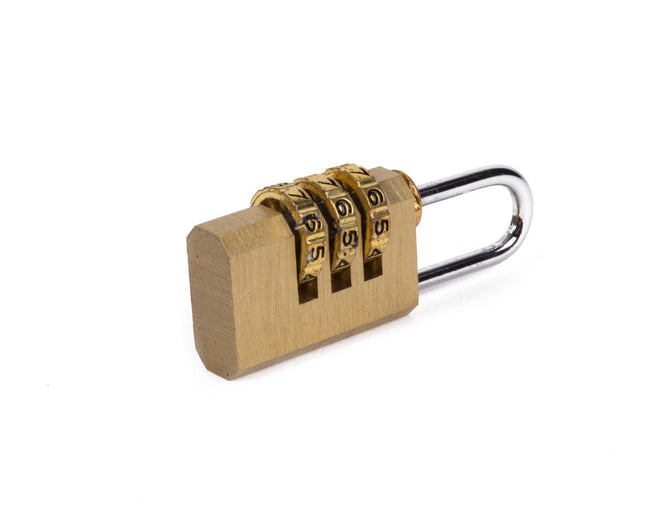 Hang-cijferslot 22 mm, metaal, voor koffers en kluisjes beveiliging