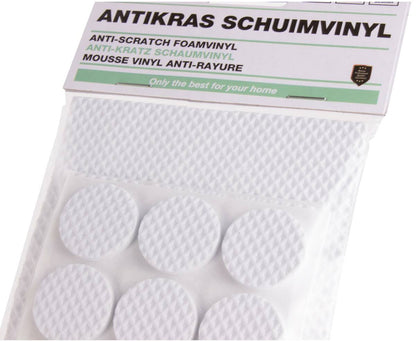 Antikras Schuimvinyl Set 25 dlg Wit - Beschermt Vloeren en Meubels