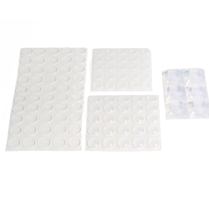 Transparante 106-delige Siliconen Stootdoppen voor Glazen Tafels