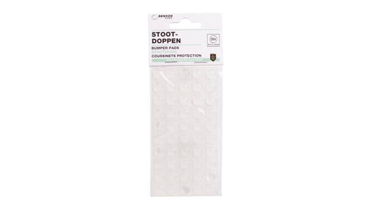 Stootdoppen 50 dlg transparant ø10 x 3.0 mm