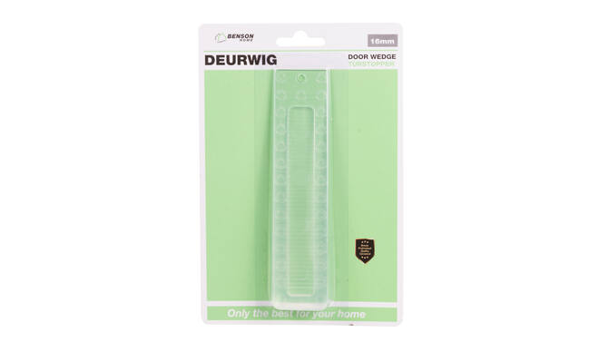 Deurwig 21 mm transparant