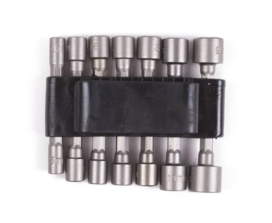 Bit Dopset 14 dlg - 14 stalen doppen, ideaal voor schroefmachines.