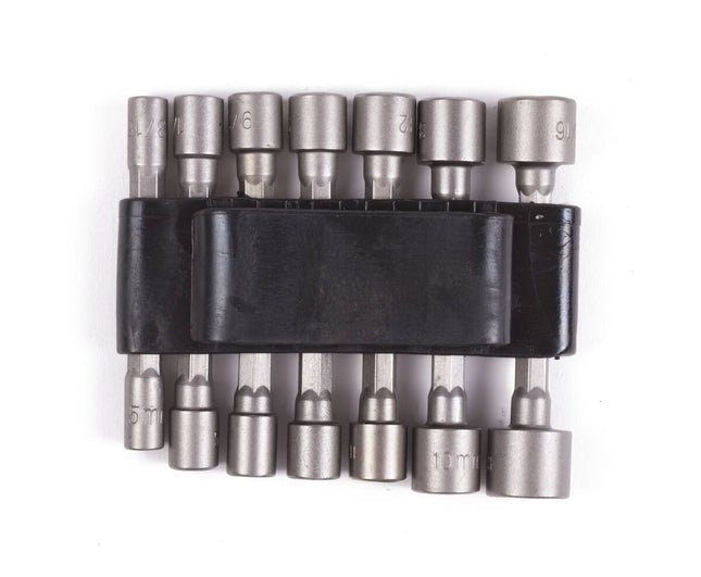 Bit Dopset 14 dlg - 14 stalen doppen, ideaal voor schroefmachines.