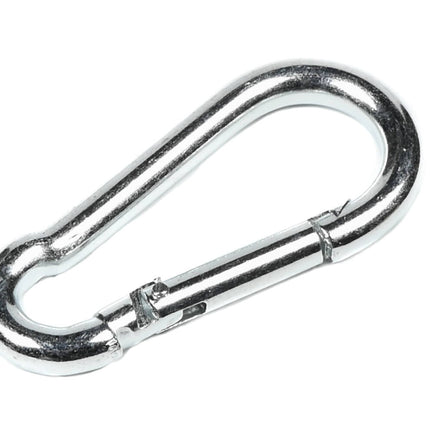 12-delige Karabijnhakenset 5x50 mm voor tassen en ophangmogelijkheden.