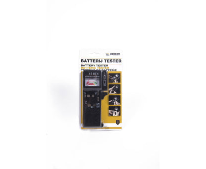 Batterij Tester: Meet AA/AAA/C/D/9V, Controleert Lampen & Zekeringen