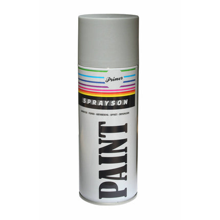 Grijze Primer Spuitbus 400 ml, Sneldrogend voor Diverse Ondergronden