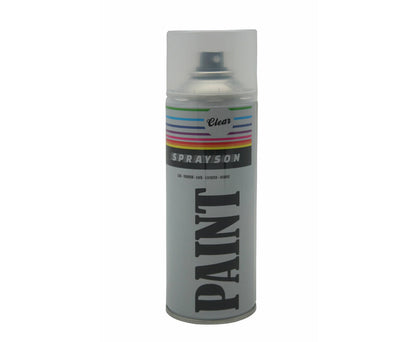Blanke Lak Spuitbus 400ml: Beschermt en verfraait hout, metaal, plastic.