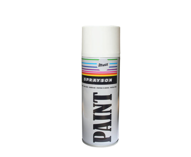400 ml Mat Witte Spuitverf RAL9010 voor Meubels en Muren