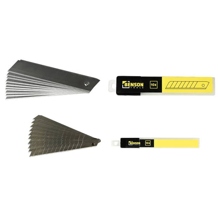 Afbreekmessen Set: 9 mm & 18 mm Snijwerk met 20 Reservemessen
