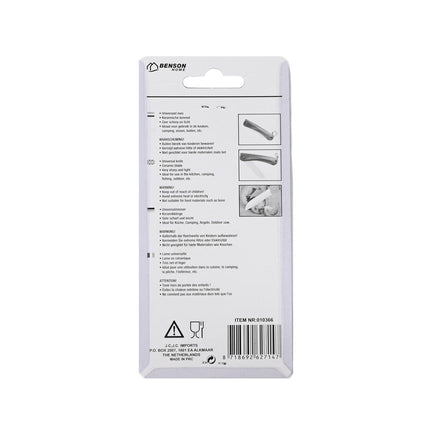 Opvouwbaar Schilmes Keramisch - Super Scherp, Ideaal voor Kamperen