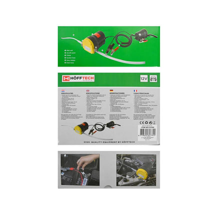 12V Vloeistofpomp - 0.3L/min Olie Afzuigen voor Voertuigonderhoud