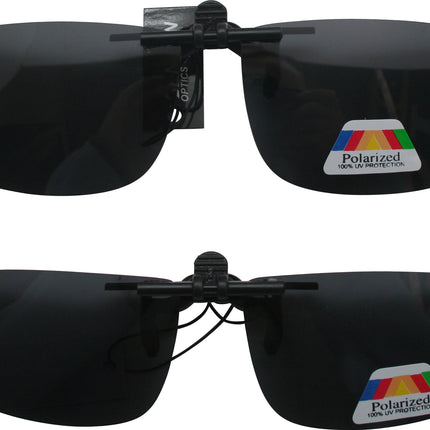 Zonnebril clip on display – 2 maten heren-model en dames-model, Neusbrug breedte 15 mm
