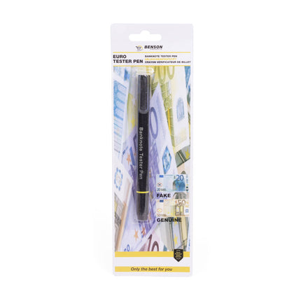 Euro Tester Pen - Snelle Echtheidscontrole voor Euro en USD Biljetten