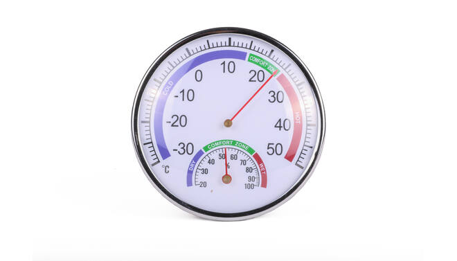 Thermo - hygrometer comfort