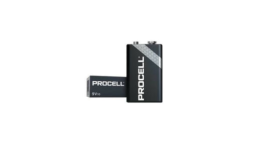 Duracell-procell 9V 6LR61/MN1604 10 dlg alkaline