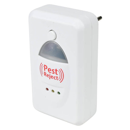 Ultrasone Ongedierte Verdrijver met Nachtlamp, Werkt tegen Insecten