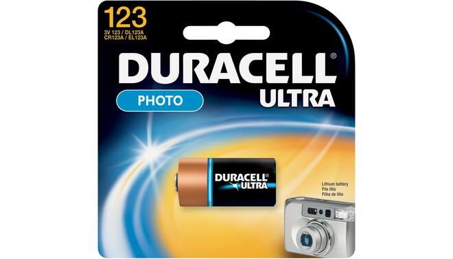 Duracell ultra DL 123A