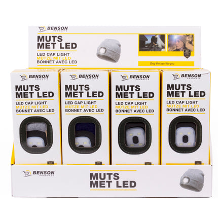 Muts met LED display