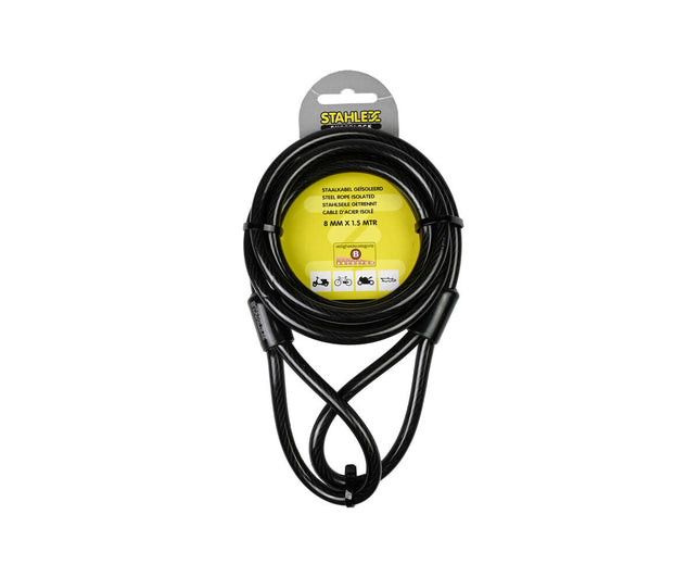 Geïsoleerde Staalkabel 8mm x 1.5m voor Bouw en Industrie