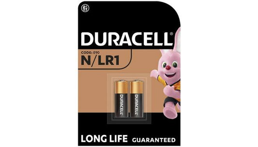 Duracell alkaline MN9100 LR1 1.5V 2 dlg