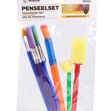 Penseelset 9 dlg