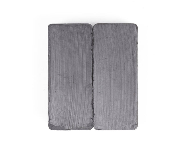 Magneet 50x23mm 2-dlg rechthoek, ideaal voor borden en opslag.