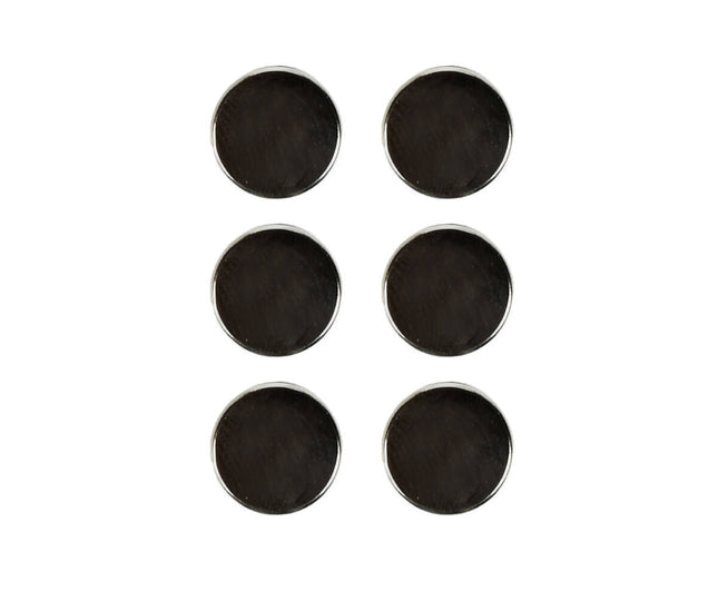 Set van 6 super sterke magneten 12x3mm voor DIY projecten.