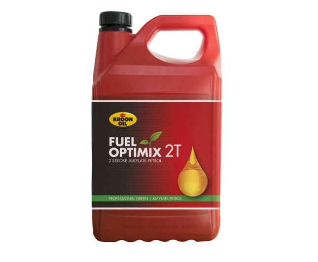 Fuel Optimix 2T 5L: Ideaal voor kettingzagen en bosmaaiers, 1:50 mix.