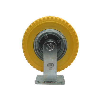 Bokwiel 8" PU Band 2.50-4, 80kg, 360° draai, voor karren/logistiek