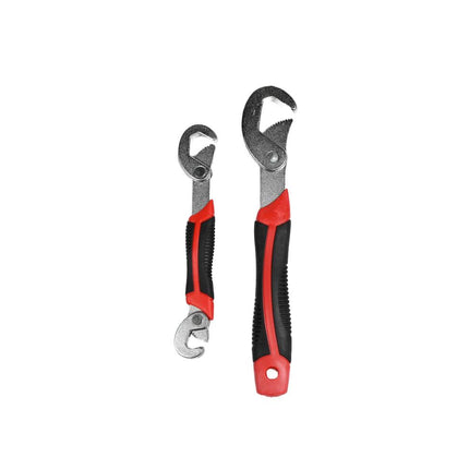 Steeksleutelset 2-delig: 9-32 mm, chroom-vanadium, ideaal voor auto's.