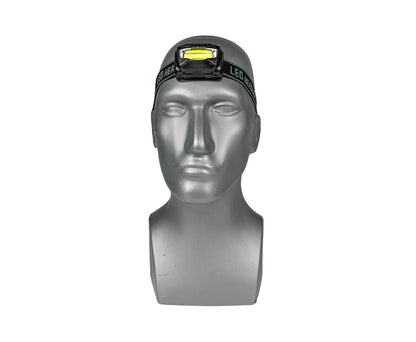Kantelbare 3W COB Hoofdlamp, 150 Lumen, 3 Verlichtingsstanden