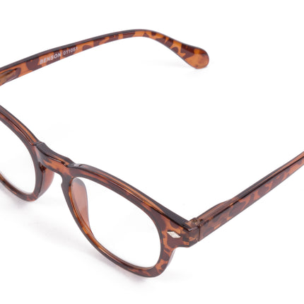 Leesbril vancouver demi brown +1.50 – Glasmaat hoogte 38 mm, breedte 46 mm, 141 mm