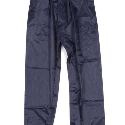 Regenpak blauw maat M – Materiaal polyester
