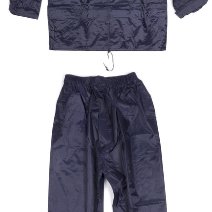 Regenpak blauw maat XL – Materiaal polyester