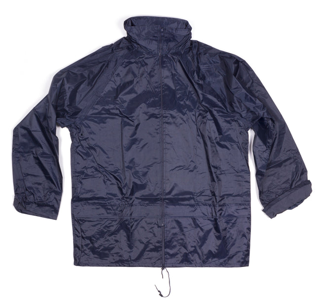 Regenpak blauw maat XL – Materiaal polyester