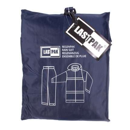 Regenpak blauw maat XL – Materiaal polyester