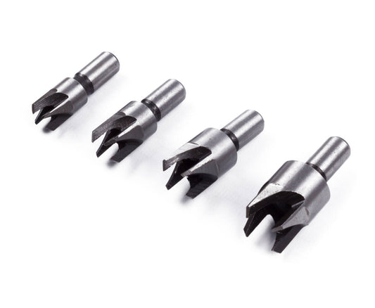 4-delige Proppenboor Set 6-13mm voor Zachte Houtsoorten