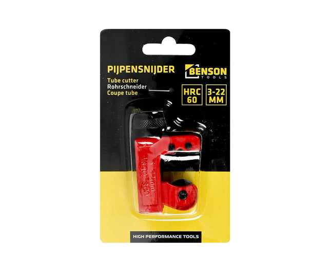 Pijpensnijder Mini 3-22 mm voor koper en kunststof snijden