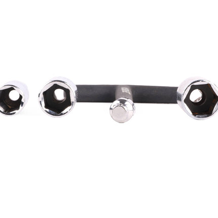 Bougiesleutel Set 4dlg CrV, 3/8" Aansluiting, 16-21mm Doppen