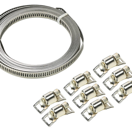 Universele Slangklemmen Set 8mm x 3m: Ideaal voor Loodgieterswerk