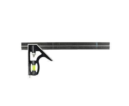 Meethaak 45°/90° 300mm voor exacte hout- en metaalbewerking.