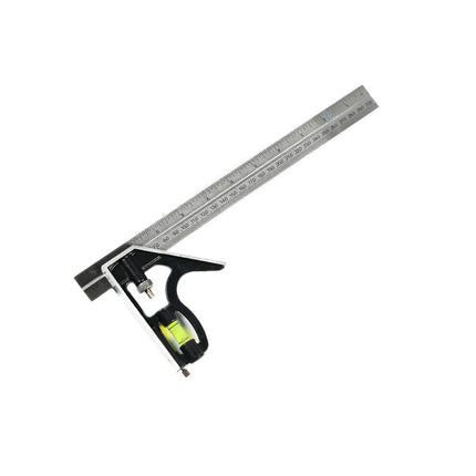 Meethaak 45°/90° 300mm voor exacte hout- en metaalbewerking.