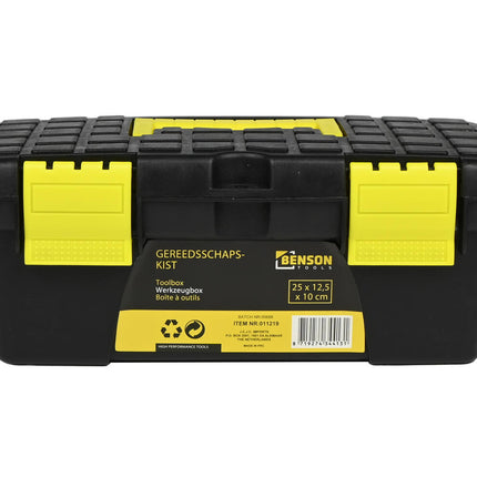 Gereedschapskoffer 25cm: Compacte opbergoplossing voor elke klus.