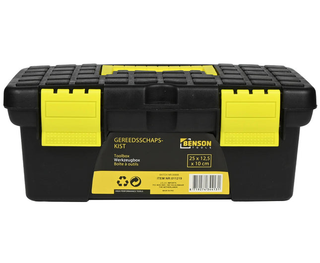 Gereedschapskoffer 25cm: Compacte opbergoplossing voor elke klus.