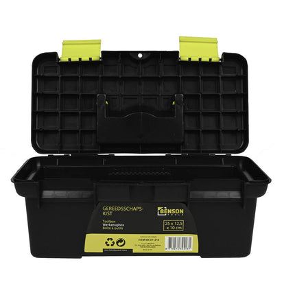 Gereedschapskoffer 25cm: Compacte opbergoplossing voor elke klus.